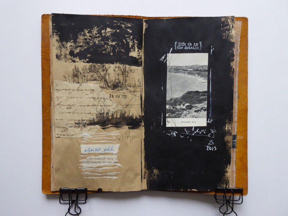 ArtJournal, Artjournaling, Kurs, Art Journal Berlin, Monika Milczewski